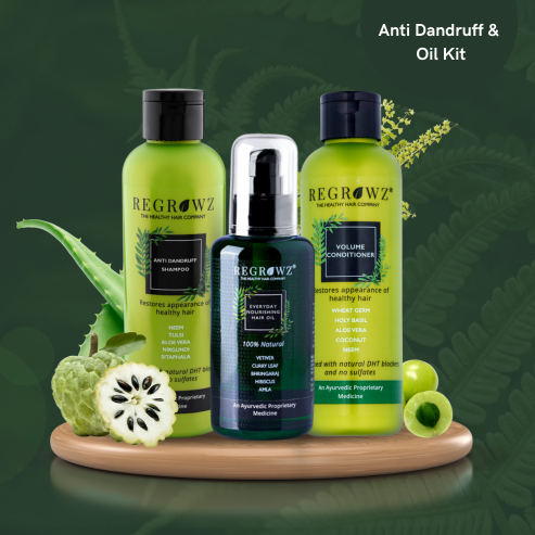 Anti Dandruff & Oil Kit