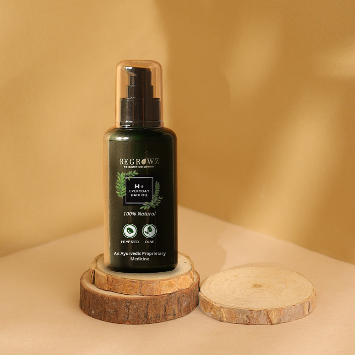 H+ Everyday Hair Oil - Haritaki & Olive Oil